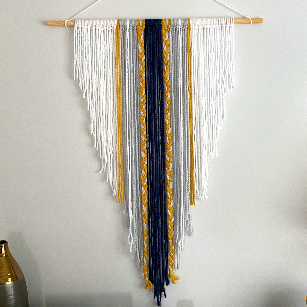 Decorative Handmade Hanging Yarn Tapestry Wall Art
